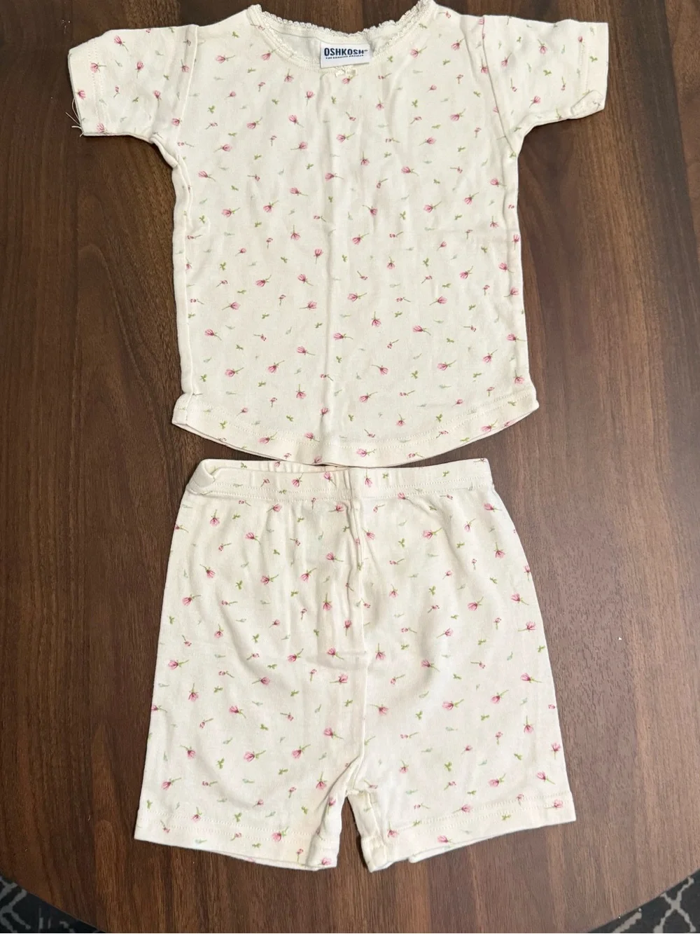 Baby girl vintage Oshkosh pajama set
